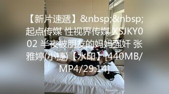 [MP4/ 1.01G] 大红唇新人骚女被两大汉3P，白丝袜丁字裤，翘起屁股看穴，两根JB轮流舔