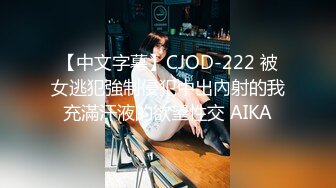 【中文字幕】CJOD-222 被女逃犯強制侵犯中出內射的我充滿汗液的欲望性交 AIKA